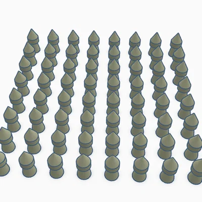 Mô hình đạn Pellet 4.8mm in 3D - File STL chất lượng cao