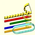 Dây đai răng (Timing Belt) tham số cho OpenSCAD - Thumbnail 2