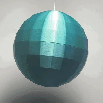 Quả cầu Disco (Disco Ball) in 3D lắp ráp không cần keo