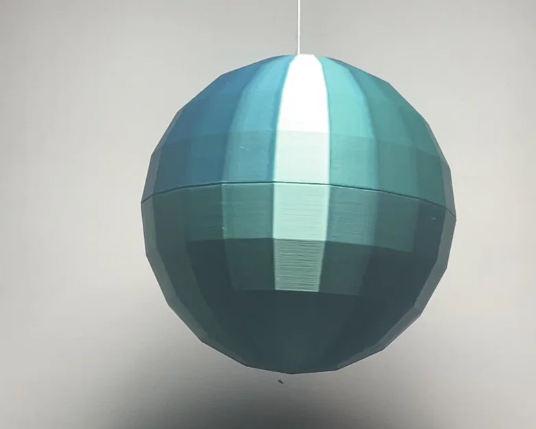 Quả cầu Disco (Disco Ball) in 3D lắp ráp không cần keo - Image 3