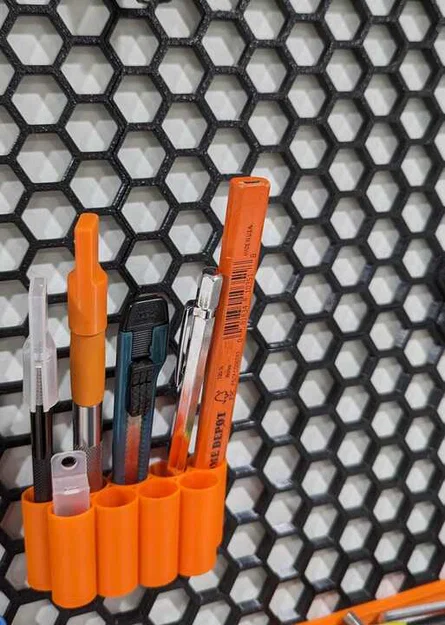 Khay 7 Ngăn Đựng Bút & Dao Rọc Giấy Tương Thích HSW (Honeycomb) - Image 1