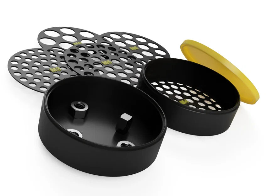 Bộ phân loại ê-cu lục giác tùy biến V2 – Metric, Imperial & Machine - Image 2