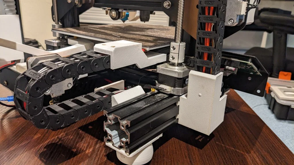 Ender 3 Micro Swiss DD - Mount Drag Chain/Cable Chain - Image 2