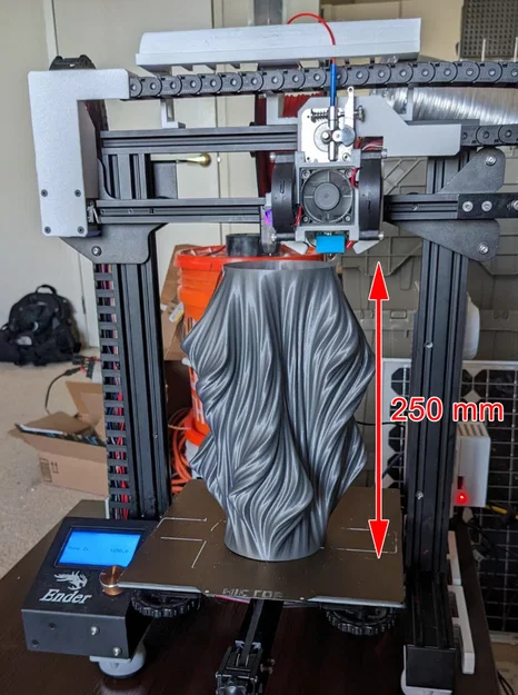 Ender 3 Micro Swiss DD - Mount Drag Chain/Cable Chain - Image 7