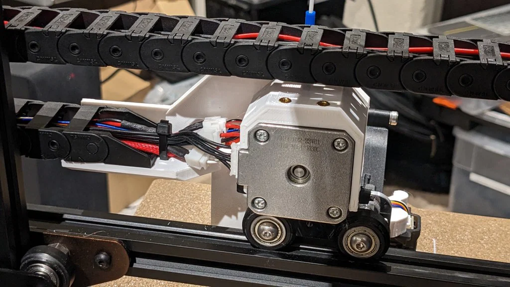 Ender 3 Micro Swiss DD - Mount Drag Chain/Cable Chain - Image 9