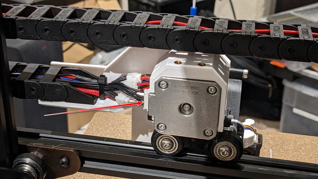 Ender 3 Micro Swiss DD - Mount Drag Chain/Cable Chain - Image 21