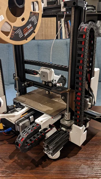 Ender 3 Micro Swiss DD - Mount Drag Chain/Cable Chain - Image 22