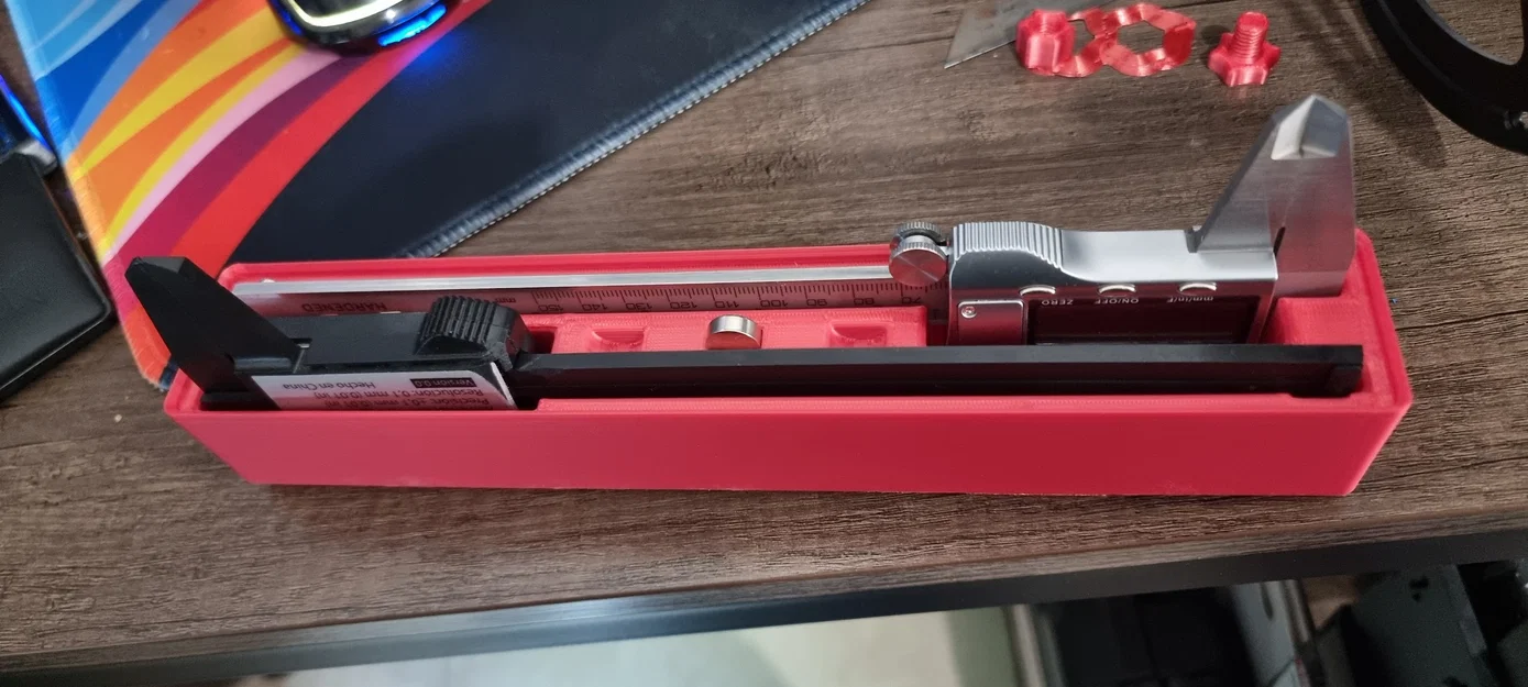 Khay Đựng Thước Kẹp Đôi (Dual Caliper Holder) Chuẩn Gridfinity - Image 1