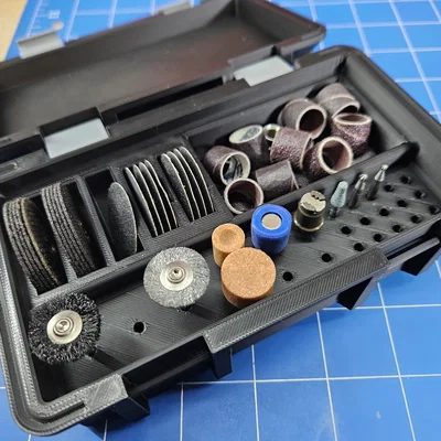 Hộp đựng phụ kiện Dremel (Dremel tool box)
