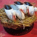 Cò ngồi trên tổ / Stork sitting on the Nest - Thumbnail 1