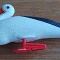 Cò ngồi trên tổ / Stork sitting on the Nest - Thumbnail 4