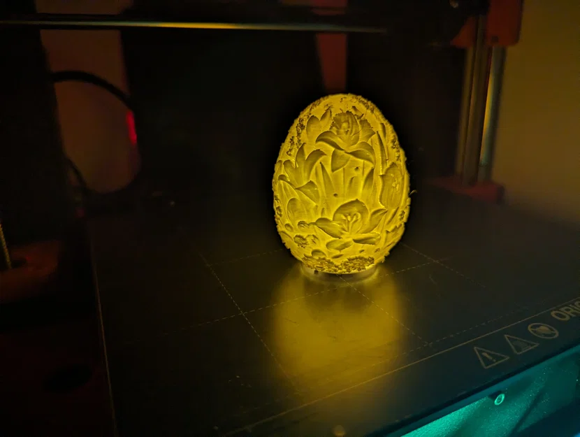 Trứng Phục Sinh gắn Tealight (Easter Egg with Tealight) - Image 1