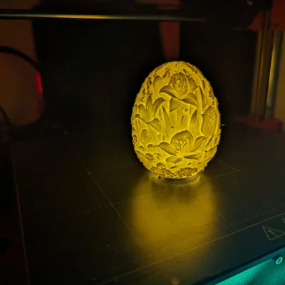 Trứng Phục Sinh gắn Tealight (Easter Egg with Tealight)