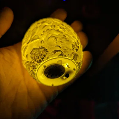 Trứng Phục Sinh gắn Tealight (Easter Egg with Tealight)