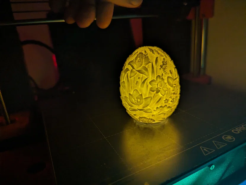 Trứng Phục Sinh gắn Tealight (Easter Egg with Tealight) - Image 4