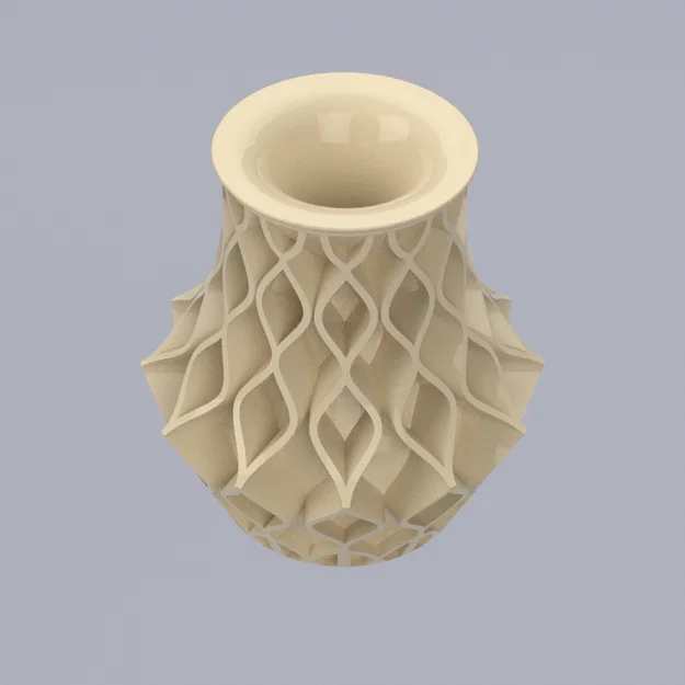 Bình Hoa Trang Trí In 3D Hiện Đại - Mẫu Decor Độc Đáo Cho Gia Đình - Image 1