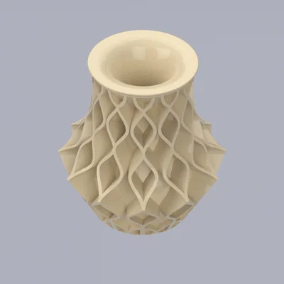 Bình Hoa Trang Trí In 3D Hiện Đại - Mẫu Decor Độc Đáo Cho Gia Đình