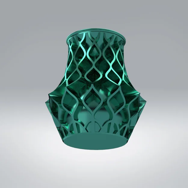 Bình Hoa Trang Trí In 3D Hiện Đại - Mẫu Decor Độc Đáo Cho Gia Đình - Image 2
