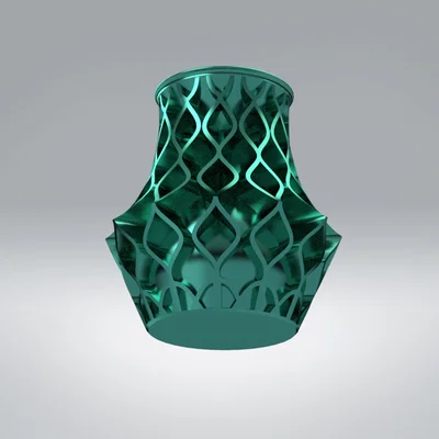 Bình Hoa Trang Trí In 3D Hiện Đại - Mẫu Decor Độc Đáo Cho Gia Đình
