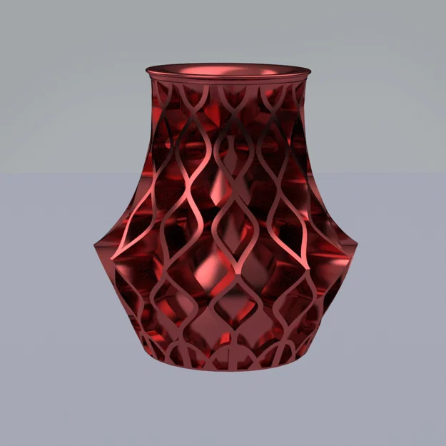 Bình Hoa Trang Trí In 3D Hiện Đại - Mẫu Decor Độc Đáo Cho Gia Đình - Image 3