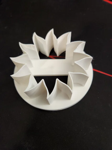 Khuôn cắt bánh quy hình mặt trời (Sun Cookie Cutter) cho tiệc 3D - Image 1