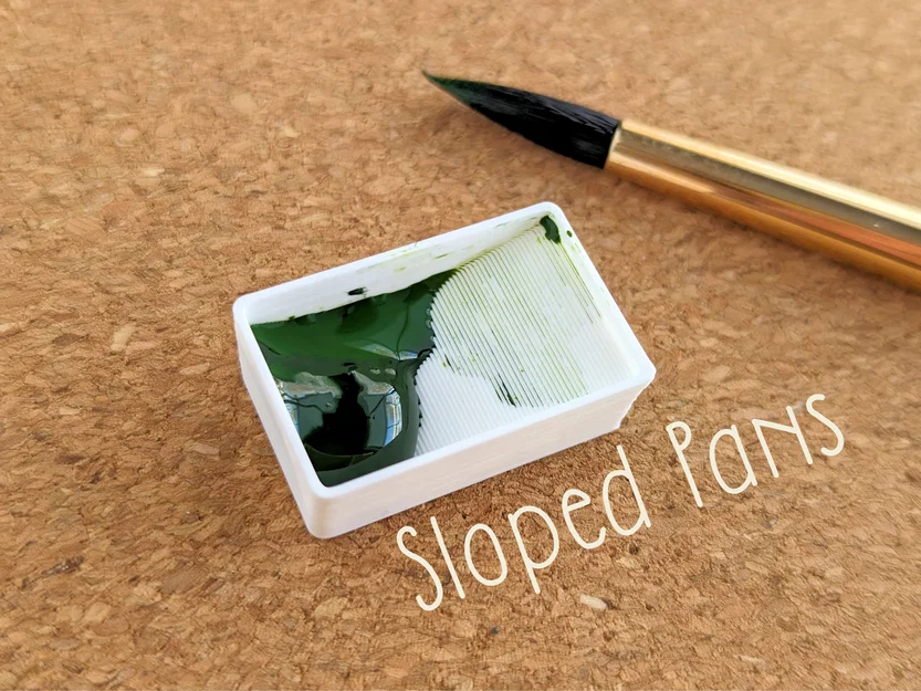 Khay WHOLE PAN dốc cho bảng pha Watercolor/Gouache - Image 1