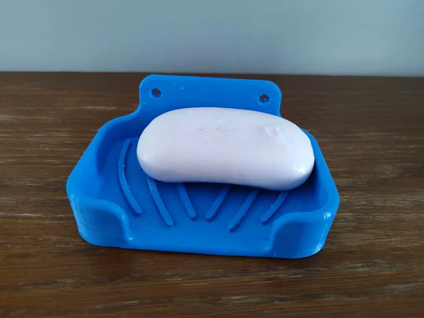 Khay đựng xà phòng gắn tường 3D tiện dụng cho nhà tắm - Image 1