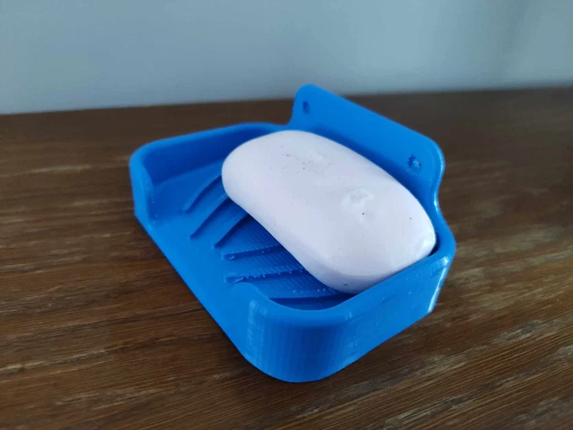 Khay đựng xà phòng gắn tường 3D tiện dụng cho nhà tắm - Image 2