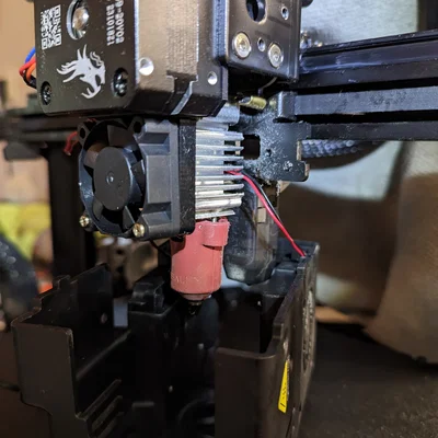 Adapter quạt Ender 3 V3 KE từ 2510 lên 3010