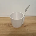Giá đỡ ly Ben & Jerry's kèm ngăn để muỗng (Slim) - Thumbnail 3