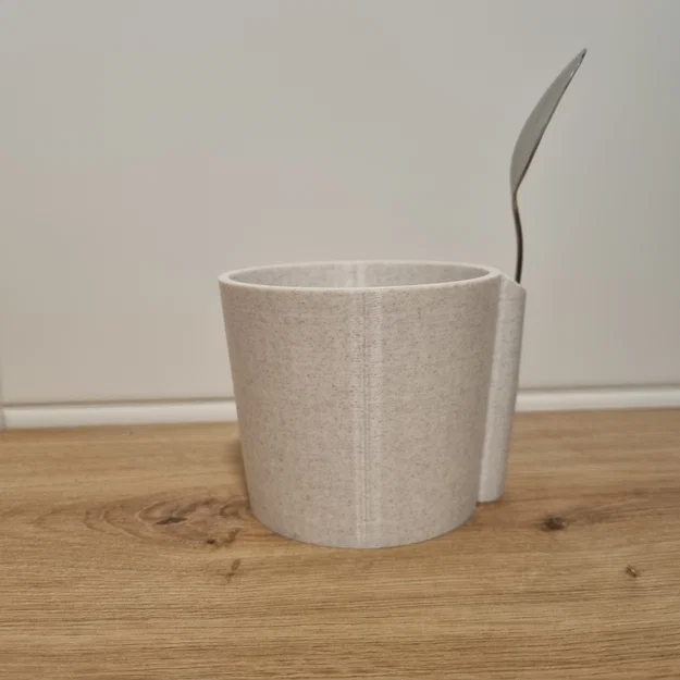 Giá đỡ ly Ben & Jerry's kèm ngăn để muỗng (Slim) - Image 4
