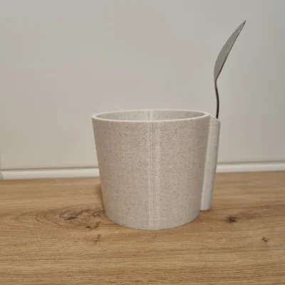 Giá đỡ ly Ben & Jerry's kèm ngăn để muỗng (Slim)