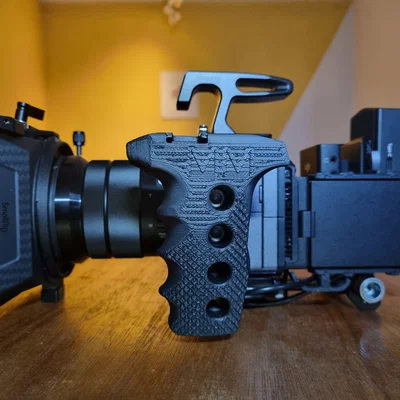 Tay Cầm Hông Camera Công Thái Học Có Cold Shoe