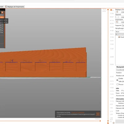 Khay Chia Tiền Xu Euro Nhỏ Gọn - Mẫu In 3D Tiện Ích Cho Bàn Làm Việc
