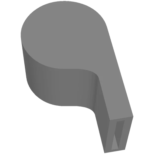 Còi Trọng Tài Bóng Đá 3D (Football Whistle) Bền Bỉ, Dễ In - Image 1