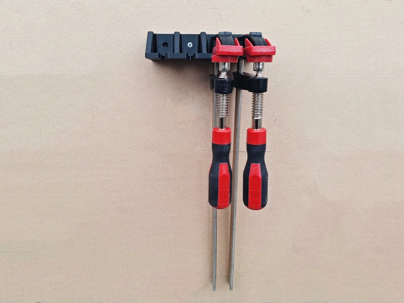 Giá treo kẹp gỗ Parkside (Clamp Holder) gọn gàng cho xưởng mộc - Image 3