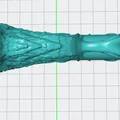 Tay cầm dù hình con quạ 3D (Umbrella Handle Crow) độc đáo - Thumbnail 3