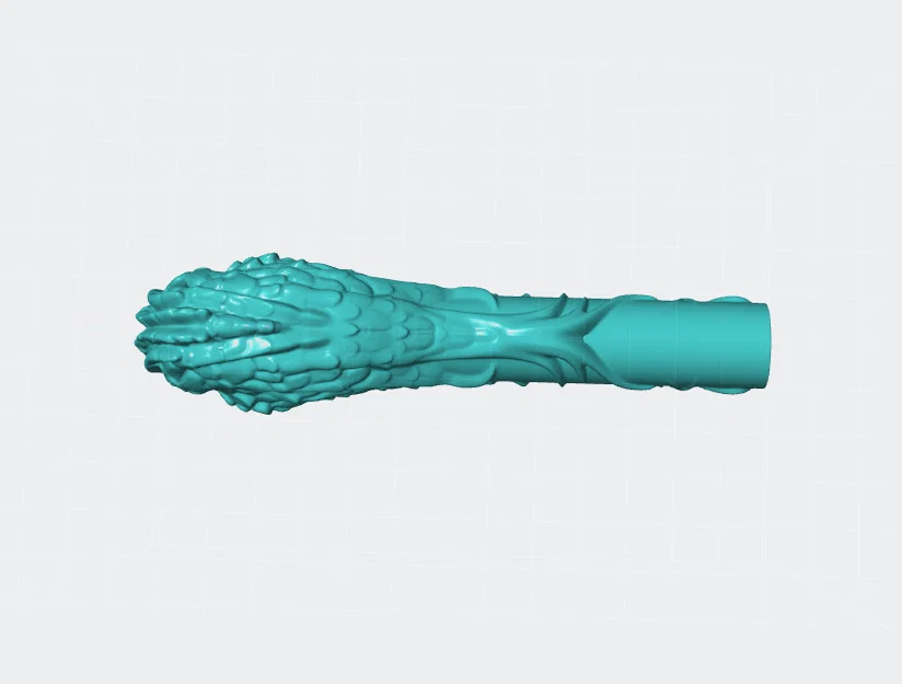 Tay cầm dù hình con quạ 3D (Umbrella Handle Crow) độc đáo - Image 4