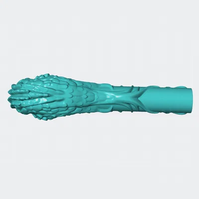 Tay cầm dù hình con quạ 3D (Umbrella Handle Crow) độc đáo