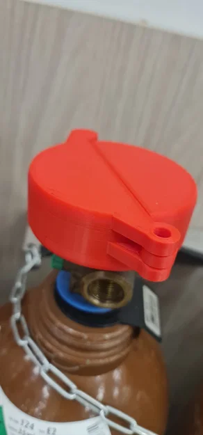 Thiết bị khóa van bình khí (Gate Valve Lockout) - In 3D an toàn - Image 2