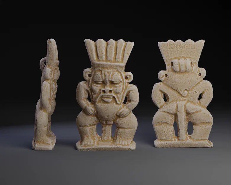 Bùa hộ mệnh / Tượng Bes - Image 1