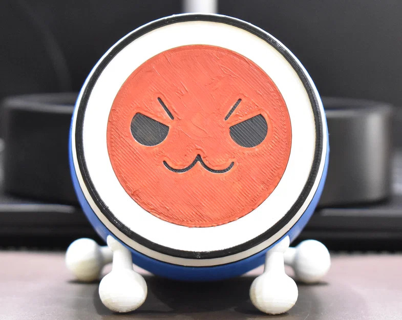 Articulated Don-Chan (Don Wada) – Mô hình 3D in được, nhiều mặt & khớp - Image 1