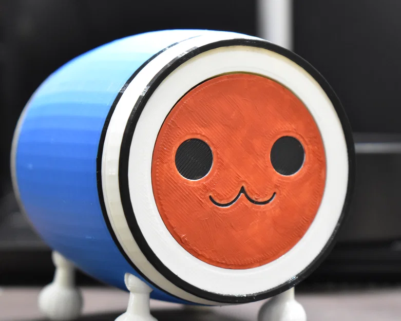 Articulated Don-Chan (Don Wada) – Mô hình 3D in được, nhiều mặt & khớp - Image 2