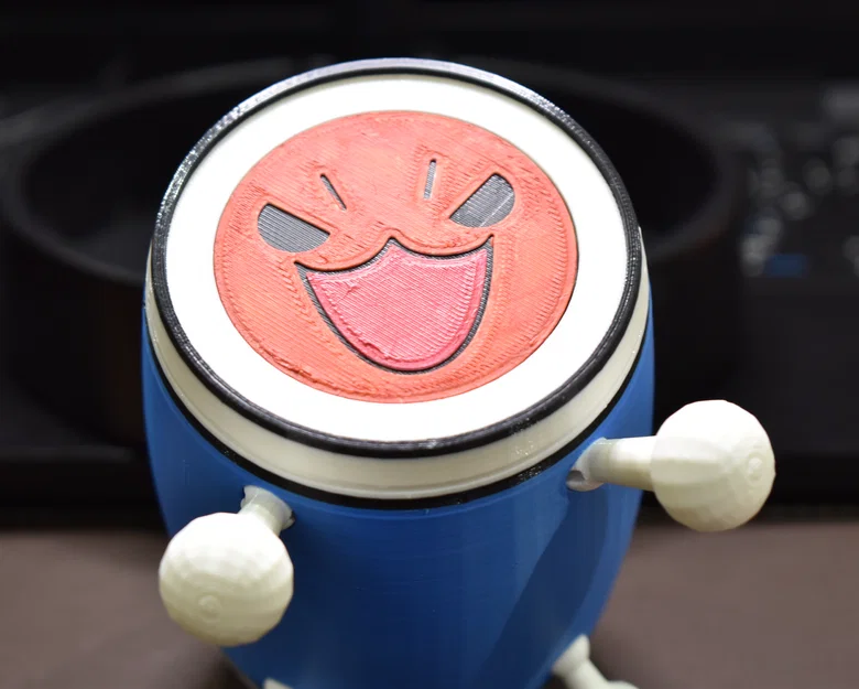 Articulated Don-Chan (Don Wada) – Mô hình 3D in được, nhiều mặt & khớp - Image 6