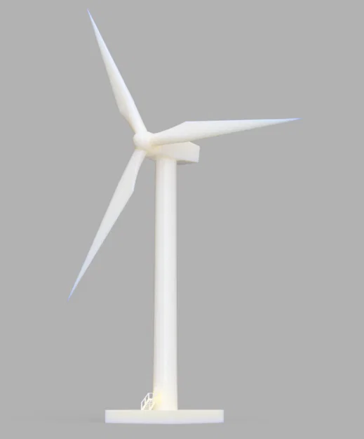 Mô hình tuabin gió tỷ lệ 55cm (Scale model) - Image 1