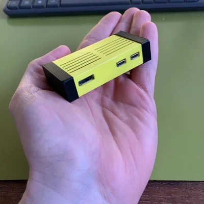 Vỏ gập in phẳng cho Raspberry Pi Zero 2 W