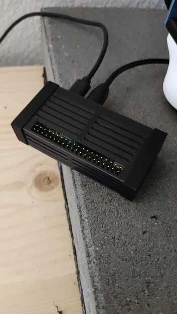 Case in phẳng rồi gấp cho Raspberry Pi Zero 2 W – hỗ trợ I/O pins - Image 1