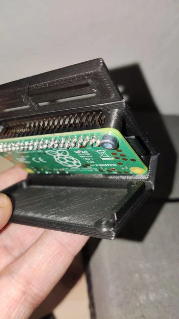 Case in phẳng rồi gấp cho Raspberry Pi Zero 2 W – hỗ trợ I/O pins - Image 2