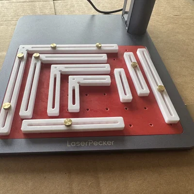 Bộ khung định vị Laserpecker LP4 (Alignment Jigs) tự in 3D cực chuẩn