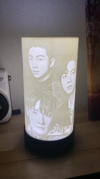 Đèn Lithophane 360° BTS - Image 2